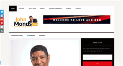 Desktop Screenshot of johnmonds.com